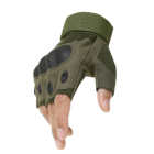 כפפות טקטיות חצי צבע זית