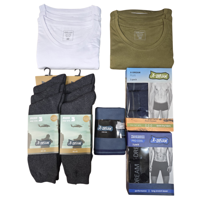 מארז כוכבים לחייל – כל מה שחייל צריך בחבילה אחת! main product photo