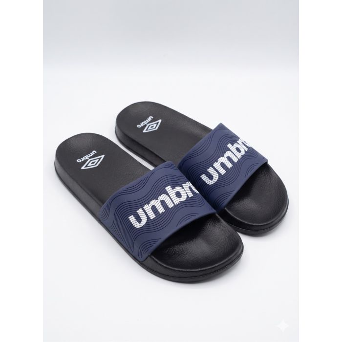 כפכפי סליידרס Umbro צבע כחול שחור