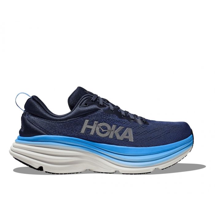 HOKA Bondi 8 - נעלי ספורט גברים הוקה בונדי 8 בצבע כחול חלל/תכלת HOK171M-OSAA