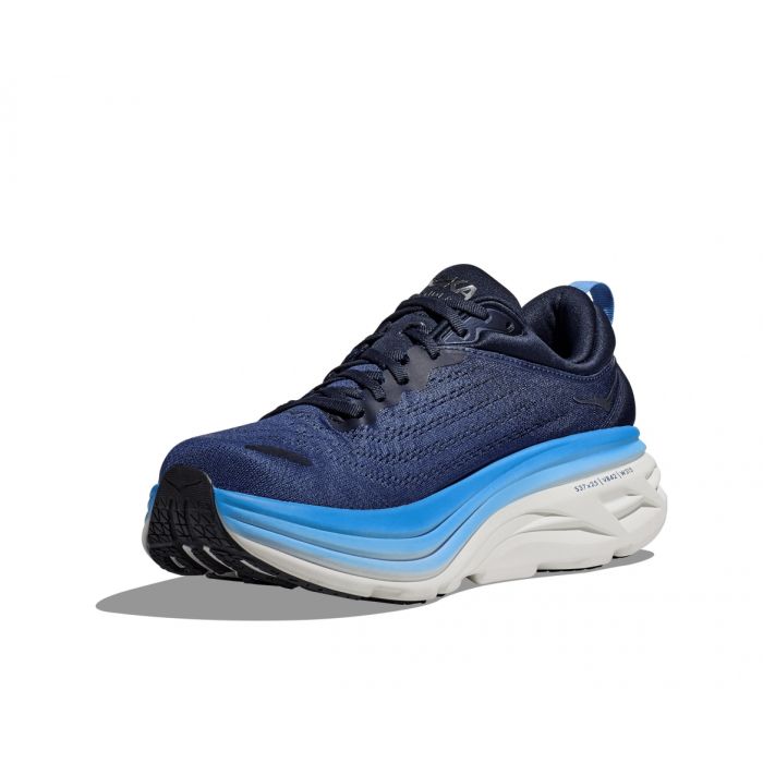 HOKA Bondi 8 - נעלי ספורט גברים הוקה בונדי 8 בצבע כחול חלל/תכלת HOK171M-OSAA