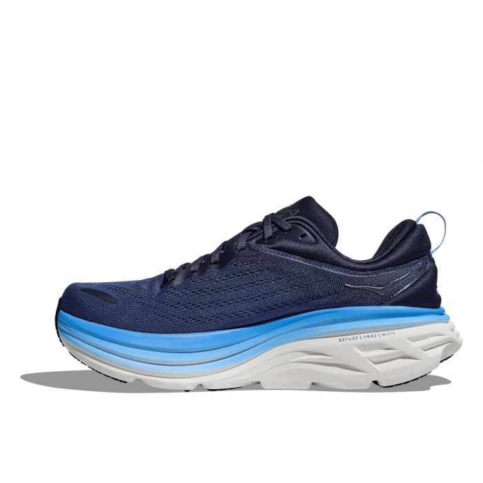 HOKA Bondi 8 - נעלי ספורט גברים הוקה בונדי 8 בצבע כחול חלל/תכלת HOK171M-OSAA