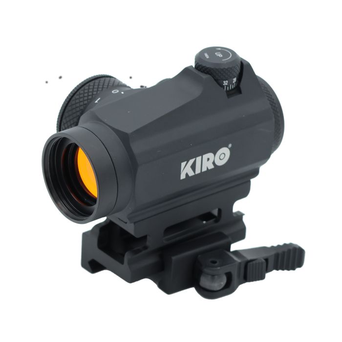 כוונת השלכה בעלאת נקודה אדומה בגודל 3 MOA, מתאם שחרור מהיר, מתאם נמוך וכיסויי עדשה עבור ערכות הסבה KIRO CKS3M