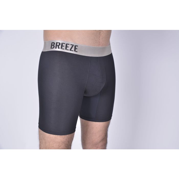 2 יחידות בוקסרים ארוכים מנדפי זיעה Dry-fit בד הבמבוק BREEZE
