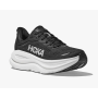 HOKA BONDI WIDE 9 - נעלי ספורט גברים בונדי 9 רחבות בצבע שחור/לבן