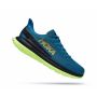 Hoka Mach 4 - נעלי ספורט גברים הוקה מאכ 4 בצבע כחול קורל/שחור/ירוק HOK152M-BCBLC