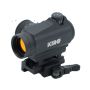 כוונת השלכה בעלאת נקודה אדומה בגודל 3 MOA, מתאם שחרור מהיר, מתאם נמוך וכיסויי עדשה עבור ערכות הסבה KIRO CKS3M
