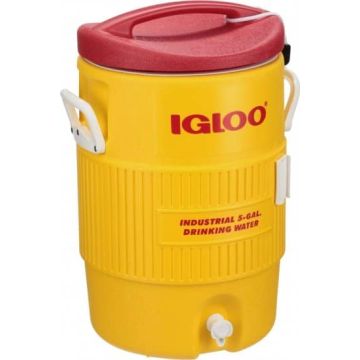מיכל מים 18 ליטר Igloo Series 400 צהוב-אדום