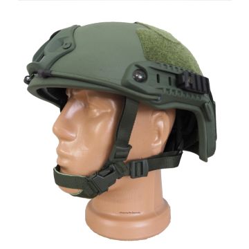 קסדה טקטית בליסטית צבע זית - Fast Ballistic Helmet חגור