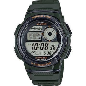 שעון יד קסיו AE-1000W-3AV  צבע זית
