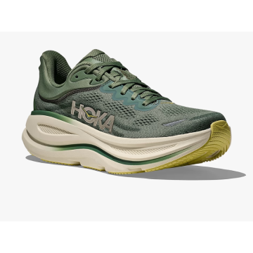 HOKA BONDI 9 - נעלי ספורט לגבר בונדי 9 בצבע ירוק/ירוק