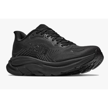 HOKA CLIFTON WIDE 11 - נעלי ספורט גברים הוקה קליפטון 11 רחבות בצבע שחור/שחור