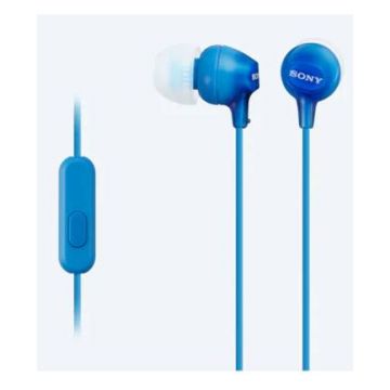 אוזניות Sony MDR-EX15AP בצבע כחול