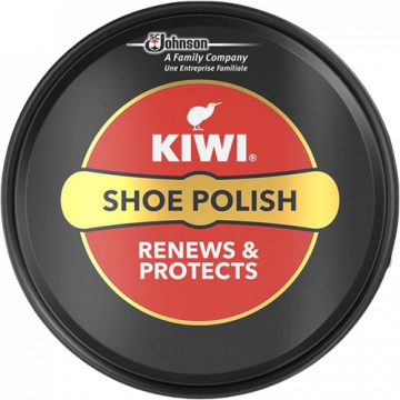 משחת נעליים קיווי צבע שחור KIWI 50ml 
