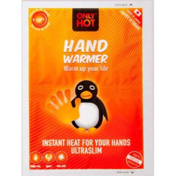  זוג שקיות חימום לידיים ONLY HOT