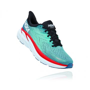 Hoka Clifton 8 - נעלי ספורט גברים הוקה קליפטון 8 בצבע תכלת/טורקיז