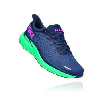 Hoka Clifton 8 - נעלי ספורט נשים הוקה קליפטון 8 בצבע כחול/טורקיז HOK148W-OSAT