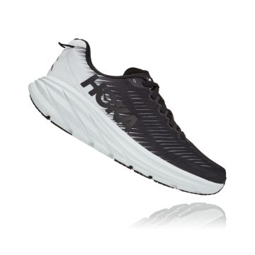 Hoka Rincon 3 Wide - נעלי ספורט נשים הוקה רינקון 3 רחבות בצבע שחור/לבן