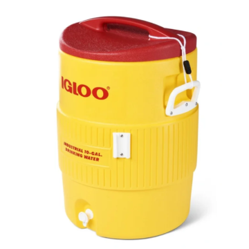 מיכל מים 37 ליטר Igloo Series 400 צהוב-אדום