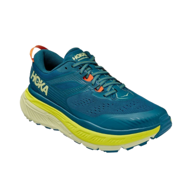 Hoka Stinson 6 - נעלי ספורט גברים הוקה סטינסון בצבע כחול קורל/שחור