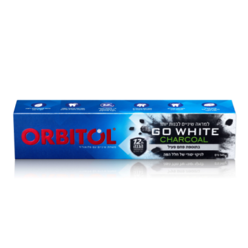 אורביטול גו וויט משחת שיניים הלבנה 145 מ"ל Orbitol