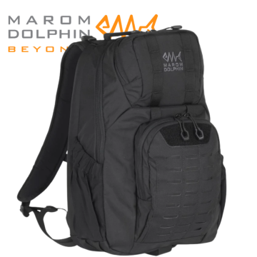 תיק גב מרעום דולפין דגם Flint 25L MAROM DOLPHIN צבע שחור