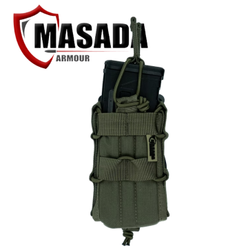 פאוץ' מחסניות כפול ריינגר גרין MASADA