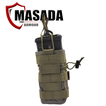 פאוץ׳ מחסנית AK/ M4 כפול מודולרי ריינגר גרין MASADA