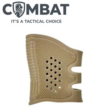גריפ אחיזה לאקדח מסיליקון צבע חאקי COMBAT