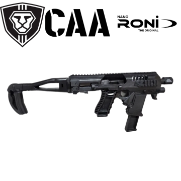 מיקרו רוני  דור 4X שחור SWAT GLOCK 17,19 CAA