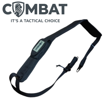 רצועה לנשק מרופדת דגם קומבט פלוס COMBAT צבע שחור