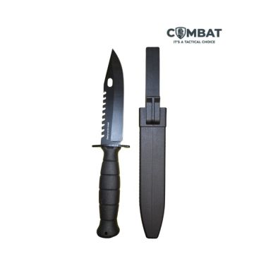 סכין קומנדו טקטית  דגם עורב שחור מבית COMBAT