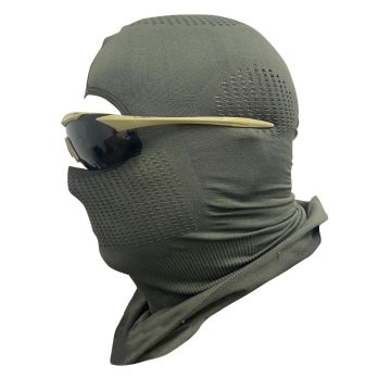 מסיכת פנים ללוחם GO TACTICAL צבע זית
