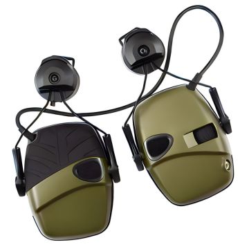 אוזניות אלקטרוניות להפחתת רעשים 82DB מתחברות קסדה טקטית